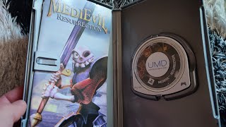 ASMR Medievil ressurection psp 👍 unboxing [upl. by Isle]