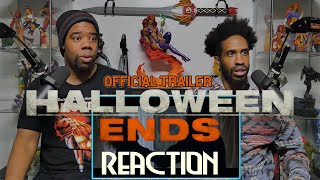 Halloween Ends  Official Trailer Reaction [upl. by Ydissak79]