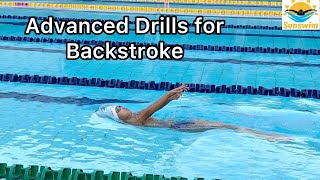 Advanced Drills for Backstroke Titanic Drill Chicken Wing Drill [upl. by Macguiness804]