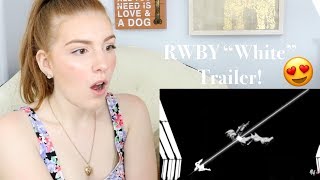 RWBY quotWhitequot Trailer Reaction [upl. by Aivataj]