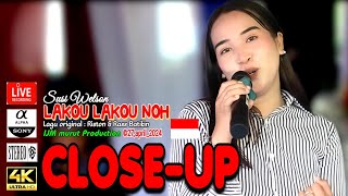 VIDEO CLOSEUP MURUT LAKOU LAKOU NOH SUSI WELSON ANDAWI Lagu Riston amp Rass Batikin IJM production [upl. by Areikahs]