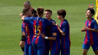 Rivaldo Ronaldinho and Carles Pérez Juvenil  What a free kick goal [upl. by Brear]