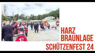 Harz  Braunlage  Schützenfest 24 [upl. by Akerehs]