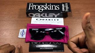 Oakley Frogskins  Kacamata High Definition Optic 1 [upl. by Lombardi101]