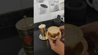 minivlog082 🌈My New Brass Coffee filter 💁 Indian filter coffee is best always ☕ [upl. by Yrbua]