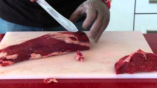 How to cut eye fillet [upl. by Hoo]