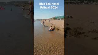 Greece Faliraki beach Blue Sea Hotel 2024 September [upl. by Eniamor]