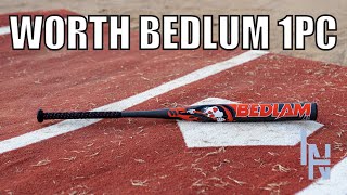 2024 WORTH BEDLAM  PHIL MATTE  USSSA 240 SLOWPITCH BAT REVIEWS  LNH [upl. by Kelila767]