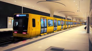 Metro system UBAHN in BERLIN GERMANY 🇩🇪  2022 [upl. by Langill]