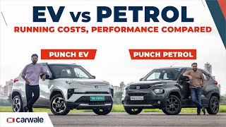 Tata Punch EV vs Punch Petrol  Maintenance Mileage Service Cost amp Range Compared [upl. by Ardnaeel800]