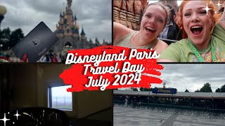 Disneyland Paris July 2024  Travel Day  Eurotunnel Annual Pass Disability Pass Rides Relax 🚗🇫🇷 [upl. by Jenness873]