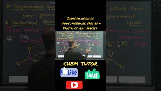 CHEMICAL BONDING🔥IDENTIFICATION OF ISOSTRUCTURAL amp ISOGEOMETRICAL SPECIES OF MOLECULECLASS 11TH [upl. by Llerrut864]