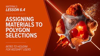 64  MATERIALS  Assigning Materials To Polygon Selections in Houdini [upl. by Annoet591]