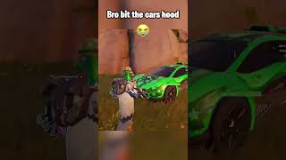 Bro but the cars hood 💀😭 fortnite fortniteshorts [upl. by Almeria]