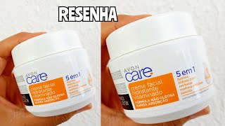 CREME FACIL HIDRATANTE VITAMINADO AVON CARE 5 em 1 Resenha [upl. by Schuh]