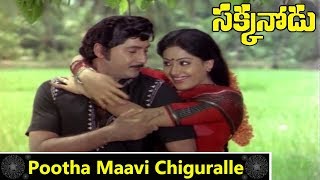 Pootha Maavi Chiguralle Video Song  Shoban Babu  Vijayashanti  Giribabu  Gollapudi Maruthirao [upl. by Nnylyt661]