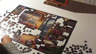 Puzzle Time Laspe Sailors house Castorland 1000 [upl. by Mckenzie]