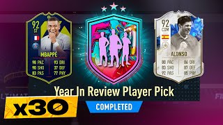 FIFA 23 30 x NEW Year in Review Player Pick Packs [upl. by Lovett]