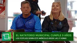 EL NATATORIO MUNICIPAL CELEBRARÁ ESTE MIÉRCOLES 9 AÑOS DESDE SU REAPERTURA [upl. by Ykcin]