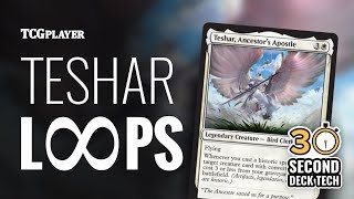 MTG Teshar Loops  Infinite life amp damage in Standard  30 Second Deck Tech [upl. by Picco498]