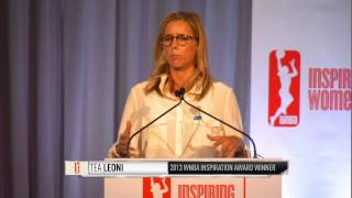 Tea Leoni 2013 WNBA Inspiration Award Winner [upl. by Gan]