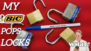 Make a covert Bic pen that can open locks [upl. by Naor639]