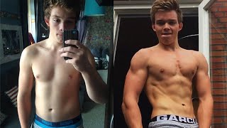 16 Year Old Incredible 1 Year Body Transformation [upl. by Bury689]