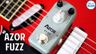 Azor AP303 Fuzz Pedal  Classic Rockin Fuzz Tones A Budget Effects Pedal [upl. by Clute816]