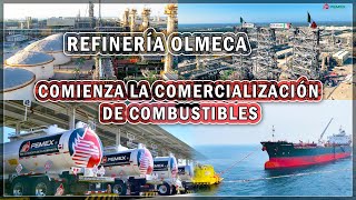 Refinería Olmeca inicia su producción con el 50 de su capacidad y ya se comercializa en México [upl. by Olraced]