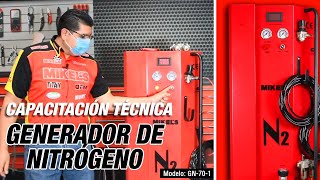 Capacitación Técnica Generador de Nitrógeno 70 L [upl. by Annavoj427]