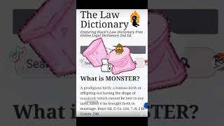 Black Laws Dictionary REAL Meaning Of The Word HUMAN 🤨🤔 [upl. by Parthen]