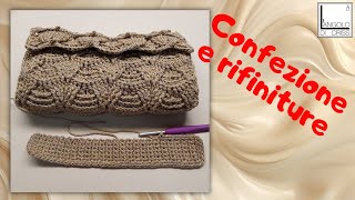 CONFEZIONE E RIFINITURE DELLA POCHETTE quotSARIAquot ALLUNCINETTO TUTORIAL IN DIRETTA [upl. by Garek]