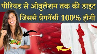 इस डाइट प्लान से 30 दिन में प्रेग्नेंट बनने सकते है 🤗🥗 Fertility diet plan in Hindi Youtube Saheli [upl. by Cline365]