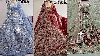 Bridal Lehnga design Latest Lehnga design for Wedding Function Marriage and Party [upl. by Dorothee]