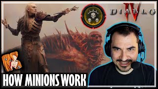 HOW MINIONS WORK IN D4  Diablo 4 [upl. by Selia]