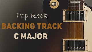 C Major Backing Track  80 Bpm  Pop Rock [upl. by Toogood385]