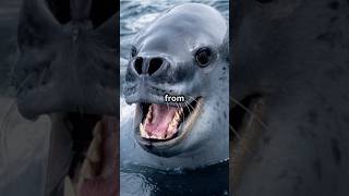 5 fascinating facts about leopard seal 🦭 youtubeshorts animals wildlife leopardseal facts [upl. by Goody801]