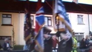 UVF Freeman band allowed to march in Rasharkin Ballymaconnolly [upl. by Ellenwad]