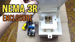 Ano ang NEMA 3R Enclosure  paano e install  Philippines  Local Electrician [upl. by Oaht]