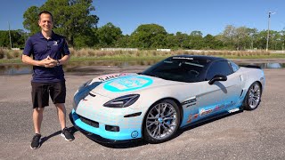 Is the C6 Corvette Z06 modded a BETTER sports car than a 2024 C8 Corvette Z06 [upl. by Akinehc]