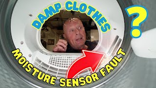 Tumble Dryer Stops amp Clothes Not Dry Won’t Finish the Cycle Moisture Sensor Solutions [upl. by Siuluj]