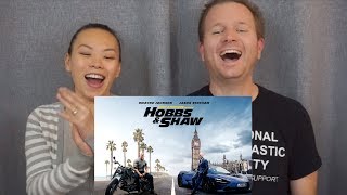 Hobbs amp Shaw Official Trailer  Reaction amp Review [upl. by Bergerac]