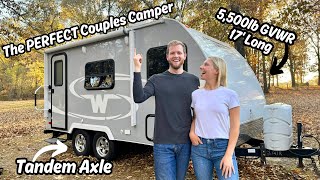 Full TOUR Of Our New Camper The PERFECT Home On Wheels For Two People  Full Time Camping Couple [upl. by Herc]