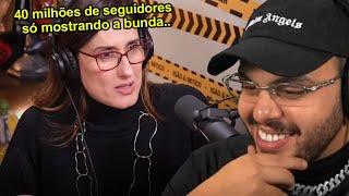 PAOLA CAROSELLA CRITICA VIRGÍNIA AO VIVO DURANTE PODPAH E IGÃO FICA SEM GRAÇA  Maicon react [upl. by Cheshire]