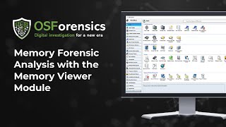 Memory Forensic Analysis with the Memory Viewer Module in OSForensics [upl. by Olnay212]