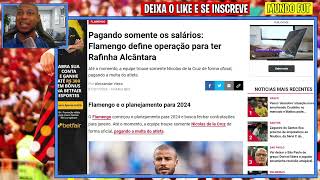 SONHO REALIZADO OPERAÇÃO MILIONÁRIA POR RAFINHA ALCÂNTARA NO FLAMENGO [upl. by Oregolac799]