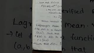 Lagranges mean value theorem  linear algebra and calculus  study spot [upl. by Linehan]