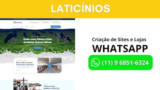 TEMPLATE ELEMENTOR PARA LATICÍNIOS [upl. by Neeleuqcaj]