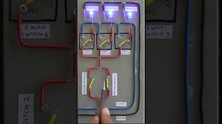 Master switch wiring with two way switch DPDT demonstration shorts diy wiring trending [upl. by Ber]