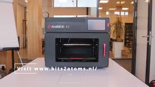 Te koop zgan Raise3D E2 IDEX 3Dprinter [upl. by Esela]